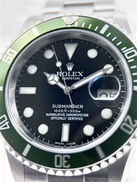 Rolex kermit specs